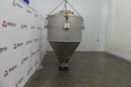 90 Cubic Foot Single Wall Holding Cone Tank