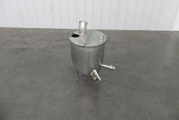 Stainless Steel 20 Gallon Tank with Hinged Lid