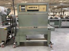 Weldotron Shrink Tunnel with Series 400 Fenwal Speed Control
