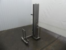 A-One CDL-600-90-S Stainless Steel Single Column Tote Dumper