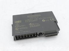 (10) SIEMENS 6ES7138-4DC00-0AB0 PLC MODULE