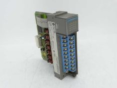 (10) ALLEN BRADLEY 1746-OB16 SERIES C PLC MODULE