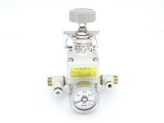 (10) SMC IR1010-01BG AIR PRESSURE REGULATOR