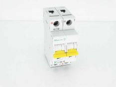 (10) MOELLER PLS6-C20/2-DC-AU CIRCUIT BREAKER