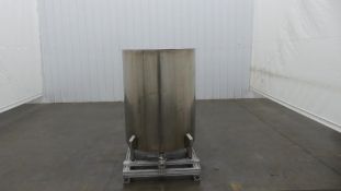 200 Gallon Stainless Steel Single Wall Tank