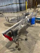 ConFab System Blue Belt Mat-Top Accumulating Conveyor W/ 1 HP Motor