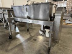 18 Cubic Foot Stainless Steel Paddle Blender