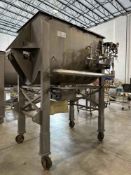 American Process System FPB040-807260 40 Cubic Foot Paddle Blender W/ 20 HP Motor