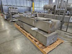 (2) A-one CDR-1000-109-S Stainless Steel Single Column Tote Dumper