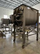 American Process System FPB040-807581 40 Cubic Foot Paddle Blender W/ 20 HP Motor