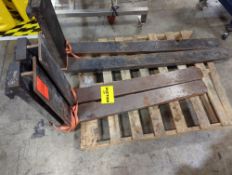 Set of Forklift Forks