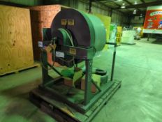 Munson MX-5-SSJ 10 Cubic Feet 1 HP Stainless Steel Rotary Batch Mini Mixer