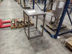 Stainless steel table