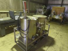 Kettles with mixer
