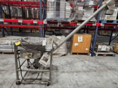 Stainless Steel Incline Dry Ingredient Flex Feeder