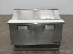 Used True TSSU-60-24M-B-ST Stainless Steel Tabletop Freezer
