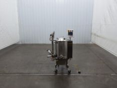 Savage Bros Stainless Steel 125 Pound Chocolate Temperer with Side and Bottom Scrape