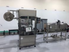 Shrink Sleeve Applicator JB-TB200 w/ Steam Tunnel and Steam Generator