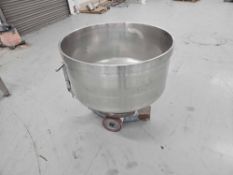 Mixing Bowl For VMI 550 AVI Paddle Mixer