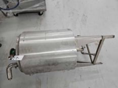 Stainless Steel Jacketed Mixing Tank
