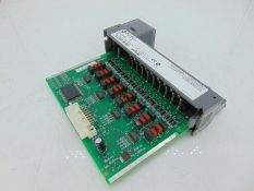 (10) ALLEN BRADLEY 1746-OB16 SERIES D PLC MODULE