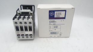 (5) GENERAL ELECTRIC RL4RA004TJ RELAY