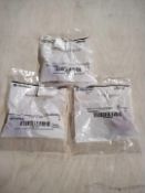 Allen Bradley 800T-N160A (3 Units) Push/Pull Button Cap, Red