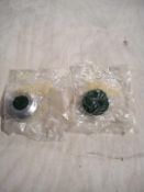 Allen Bradley 800T-N159G (2 Units) Push/Pull Cap, Green