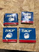 SKF 61820-2RS1 LOT OF 4 Bearing, Lot of 4 Units