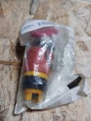 CUTLER-HAMMER E22LL2 Emergency Stop Button, 120VAC, 6AMP
