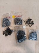 LOT OF 6 SMALL CHAINS Roller Chain