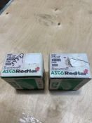 ASCO 8222G070 LOT OF 2 Solenoid Valve, 120/60, 110/50