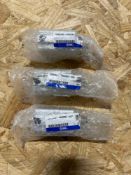 SMC CDQ2A32-40DCMZ-XC6 LOT OF 3 Pneumatic Cylinder, 32MM Bore, 40MM Stroke