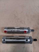 NORGREN RP200X3.000-DAN LOT OF 2 Pneumatic Actuator, 50.8MM Bore, 250 PSI MAX