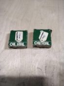 CHICAGO RAWHIDE 7915 LOT OF 2 Oil Seal