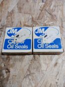 JM CLIPPER 8L815 LOT OF 2 Oil Seal