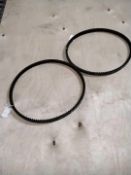 CONTINENTAL AX34 LOT OF 2 Belt