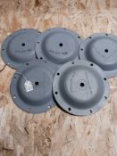 THE WARREN RUPP CO 286 008 386 LOT OF 5 Cover Pump Diaphram