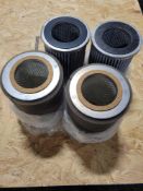LOT FOUR FILTERS UNBRANDED FILTERS, 4 UNITS