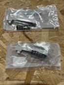 SMC SV2000-38-1FA LOT OF 2 Pneumatic Acessory, Relocation Spacer