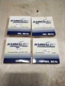 HARWAL 55X100X10 ADL LOT OF 4 Oil Seal 55x100x10
