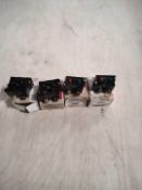 Eaton 10250T1 (4 Units) Contact Block, Lot of 4 Units