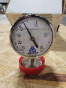 ANDERSON ELO29010051111A GAUGE, 0-30 PSI, 0-30 IN. VAC