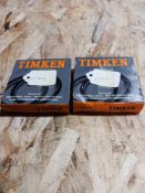 TIMKEN 471341 LOT OF 2 Oil Seal, 2.250 x 2.996 x 0.437