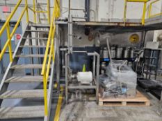 Pump and Heat Exchange Plate on Stand
