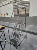 (2) Portable Platform Ladder