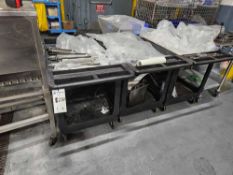 Lot Of (2) Rolling carts