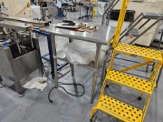 Stainless Steel Prep Table