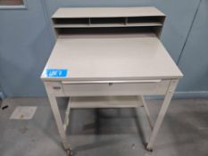 Uline Metal Rolling Desk