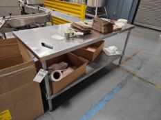 Stainless Steel Prep table
